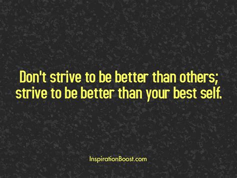 word for striving to be better.